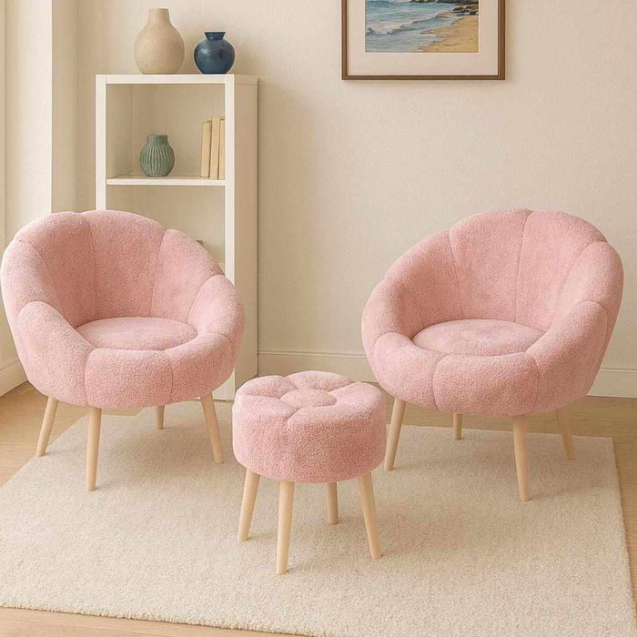 Atelier Del Sofa Lida Wellsoft - Rosa